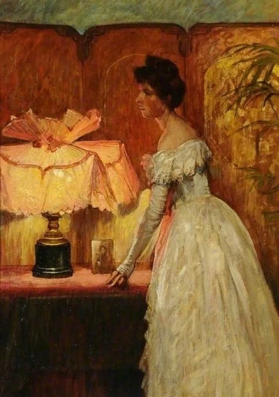 Interno con signora, 1891 - Museums Sheffield